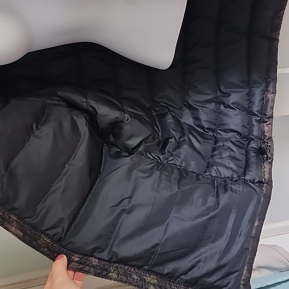 Cirq down winter puffer coat in camoflauge print size XL - Picture 6 of 9